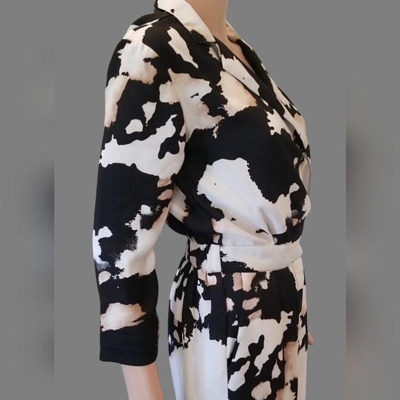 W118 Walter Baker 'Rustic Cattle' Western Cowgirl Jumpsuit / Sz XS / NWOT - Picture 3 of 12